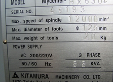sales  KITAMURA HX630i usado