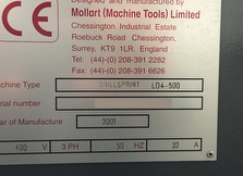 sales  MOLLART LD4-500-Drillsprint usado